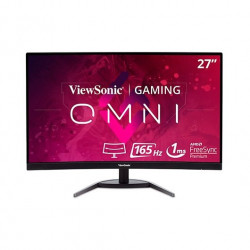 Monitor led gaming 27pulgadas viewsonic vx2768 - pc - mhd negro va - fhd - 165hz - 1ms - 2 x hdmi -  dp - f - sync pm - vesa