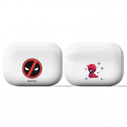 Estuche protector airpods pro ert group deadpool marvel blanco