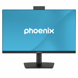 Monitor phoenix visión 24 pro 23.8pulgadas full hd panel ips webcam integrada abatible hdmi + dp altavoces integrados