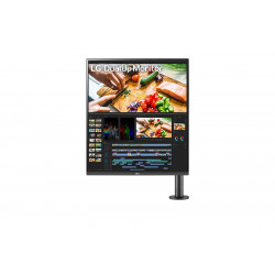 Monitor lg nanoips lg 28mq780 - b 27.6pulgadas 2560 x 2880 5ms hdmi display port altavoces reg. altura