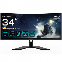 Monitor gaming gigabyte g34wqcp 34pulgadas 3440x1440 va 1500r