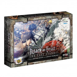 Juego de mesa attack on titan the last stand edad recomendada 14 años (ingles)