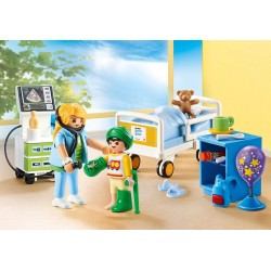 Playmobil ciudad hospital -  sala hospital infantil