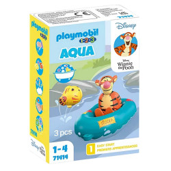 Playmobil 1.2.3 & disney: paseo en bote con tigger