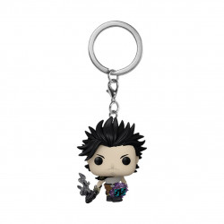 Llavero funko keychain black clover black asta 71929