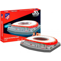 Estadio civitas metropolitano (atm) con luz