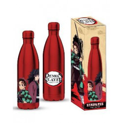 Botella acero inoxidable demon slayer tanjiro & tomioka