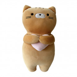 Peluche kawaii cat spandex velboa 20 cm 1