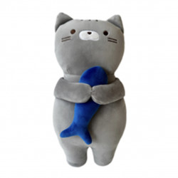 Peluche kawaii cat spandex velboa 20 cm 2