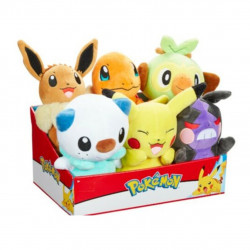 Pack de 6 peluches pokemon ola 9 20 cm