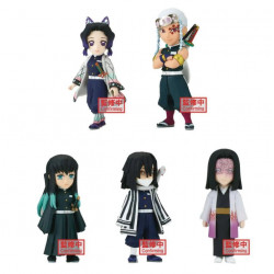 Figura banpresto demon slayer kimetsu no yaiba world collectable vol. 6 unidad aleatoria