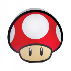 Lámpara de sobremesa paladone super mario mushroom