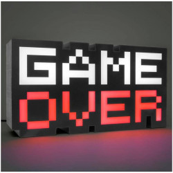 Lampara paladone videojuegos game over