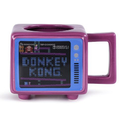 Taza térmica pyramid retro tv donkey kong