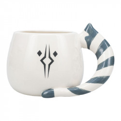 Taza de cerámica paladone star wars ahsoka tano