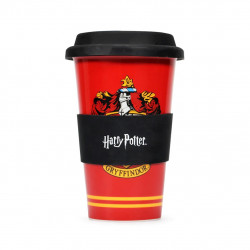 Vaso de viaje half moon bay harry potter gryffindor