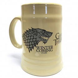 Taza pyramid juego de tronos casa stark