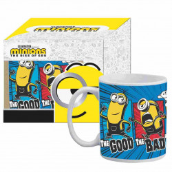 Taza gb eye ceramica minions en caja regalo