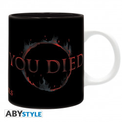 Taza abystyle dark souls -  you died - bonfire lit