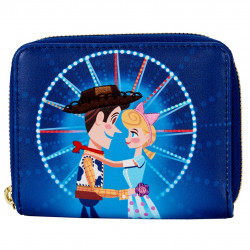 Cartera loungefly disney toy story woody & bo peep wallet