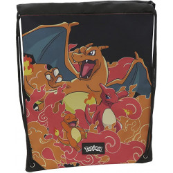 Saco mochila cyp brands pokemon charmander charmeleon charizard